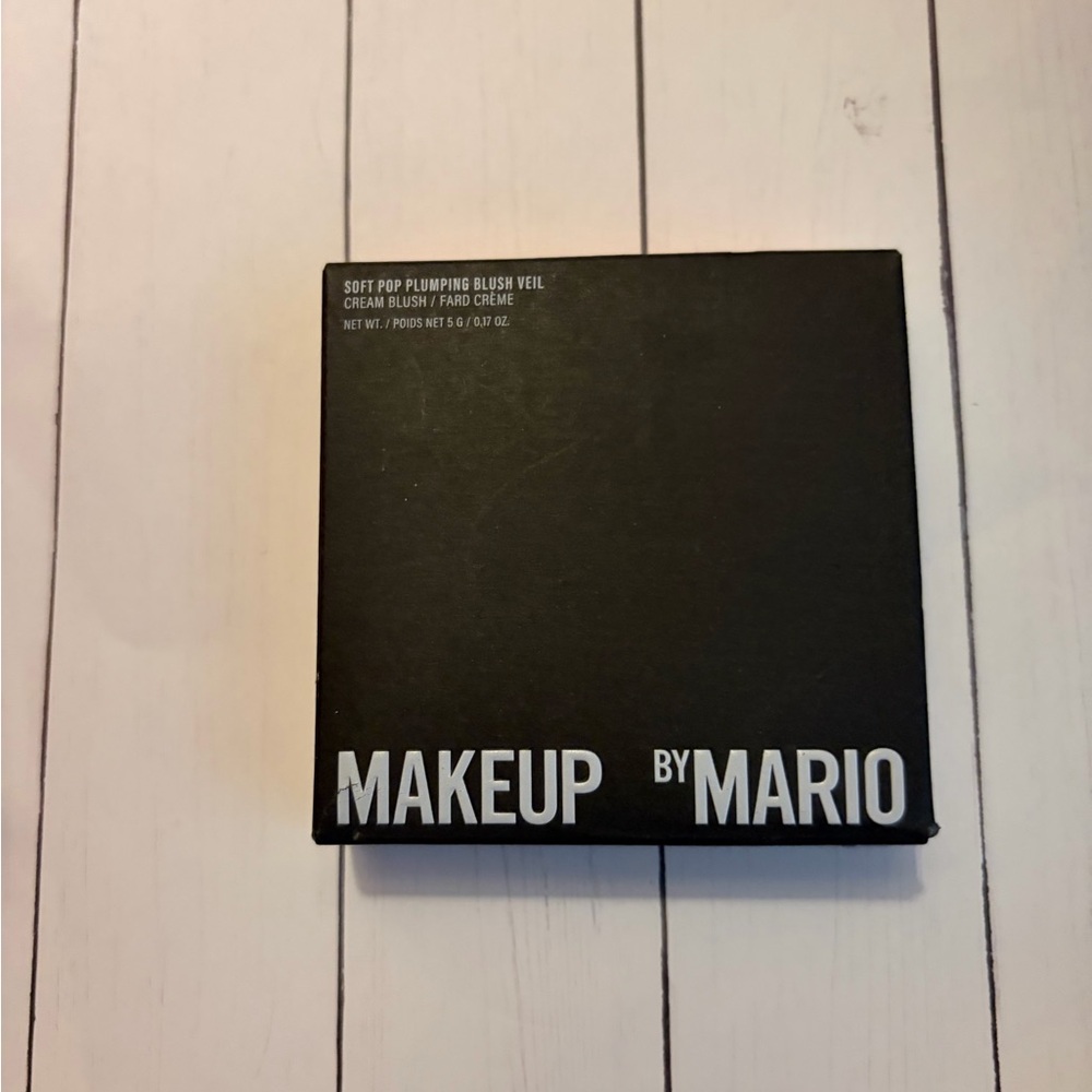 New rare Makeup by Mario Soft Pop Plumping Cream Blush Veil - Papaya Pop